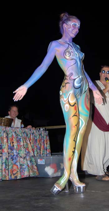 Body Painting 2006 photo - Duval Street, Key West